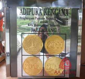 Kerajinan Kuningan Adipura Palembang Kerajinan Kuningan Adipura Palembang